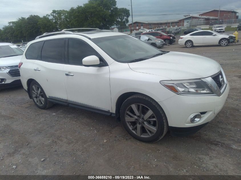 2015 NISSAN PATHFINDER PLATINUM - 5N1AR2MM3FC714453