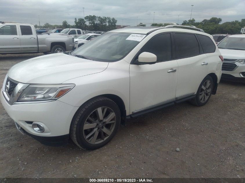 2015 NISSAN PATHFINDER PLATINUM - 5N1AR2MM3FC714453