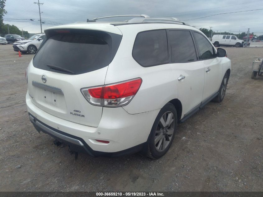 2015 NISSAN PATHFINDER PLATINUM - 5N1AR2MM3FC714453
