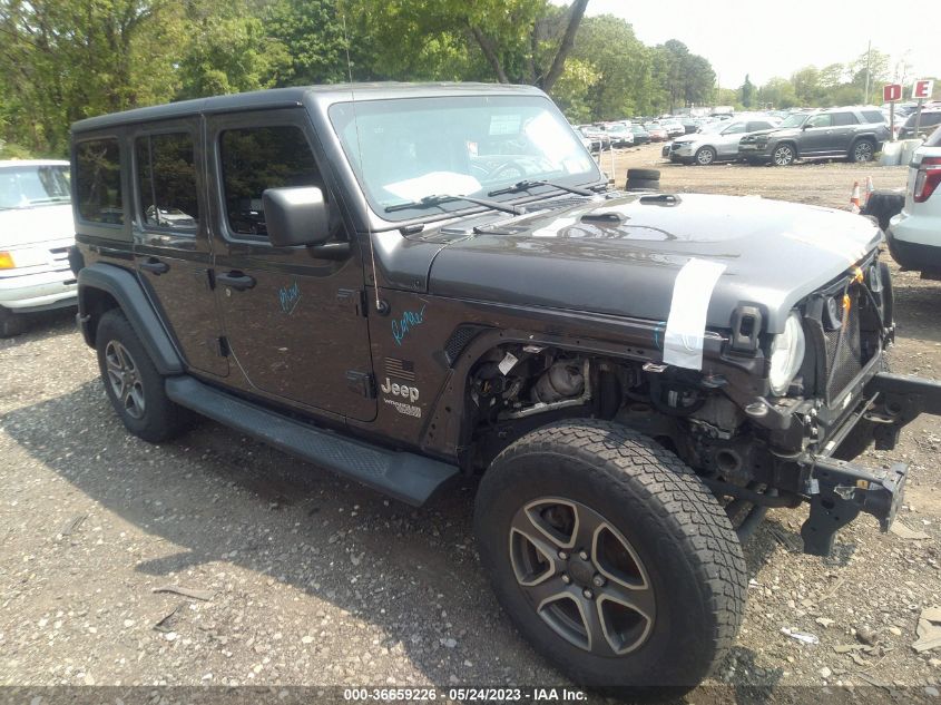 2018 JEEP WRANGLER UNLIMITED SPORT S - 1C4HJXDG7JW113023