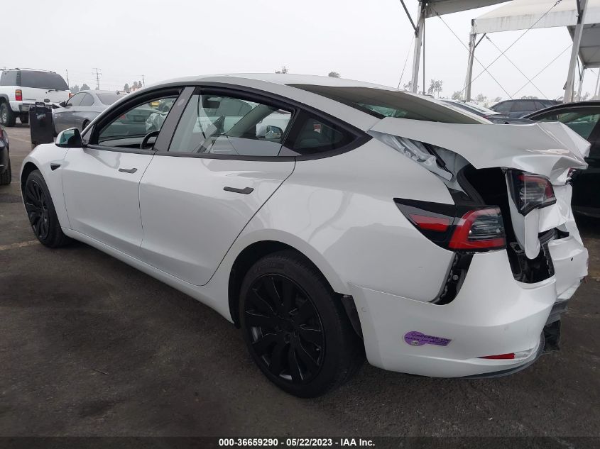 2018 TESLA MODEL 3 RANGE BATTERY - 5YJ3E1EA2JF063450