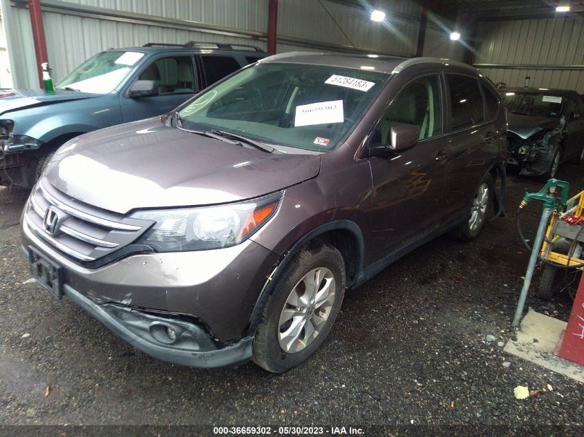 2013 HONDA CR-V EX-L - 5J6RM3H72DL020991