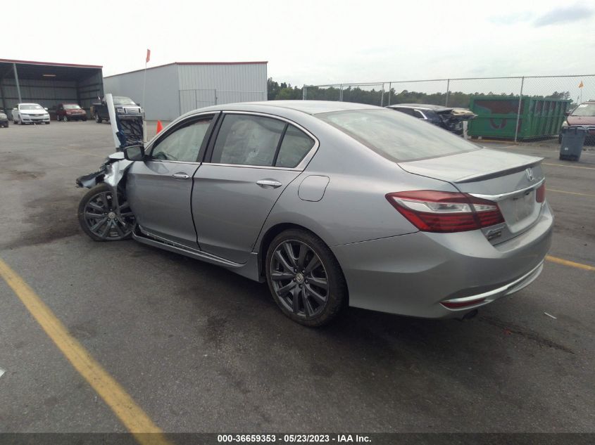 2016 HONDA ACCORD SEDAN SPORT - 1HGCR2F55GA125678