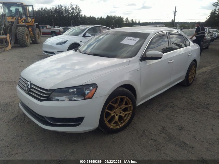 2014 VOLKSWAGEN PASSAT WOLFSBURG ED - 1VWAT7A39EC064375