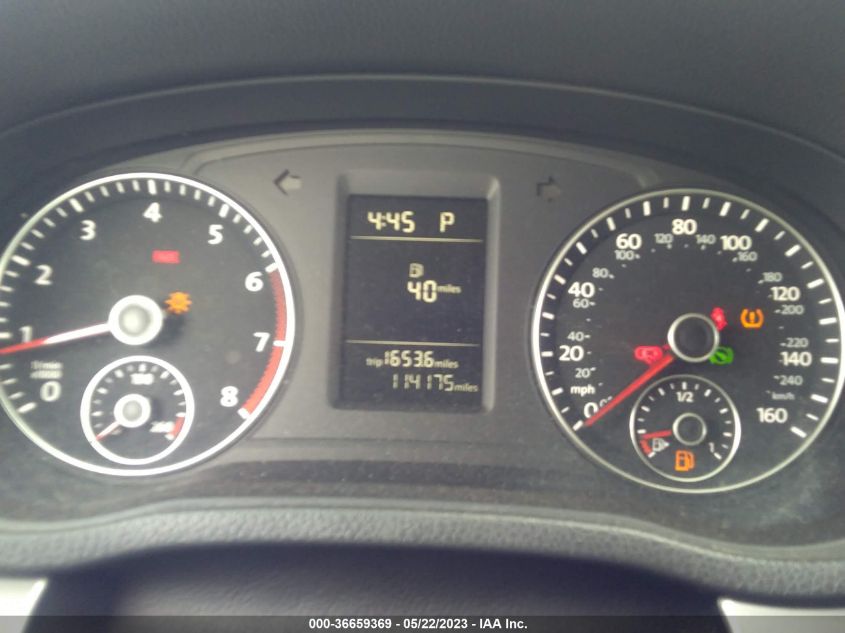 2014 VOLKSWAGEN PASSAT WOLFSBURG ED - 1VWAT7A39EC064375