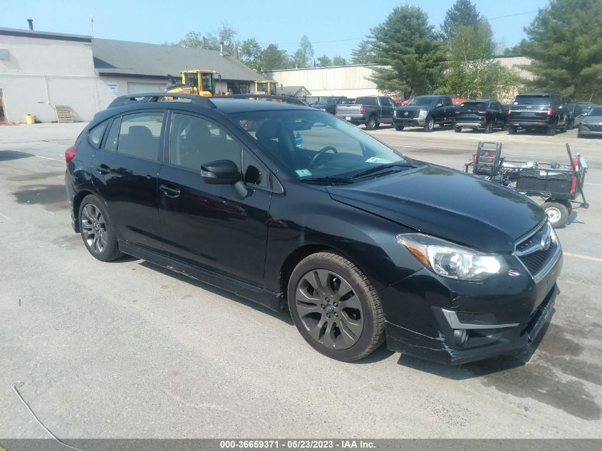2016 SUBARU IMPREZA WAGON 2.0I SPORT PREMIUM - JF1GPAP65G8280297