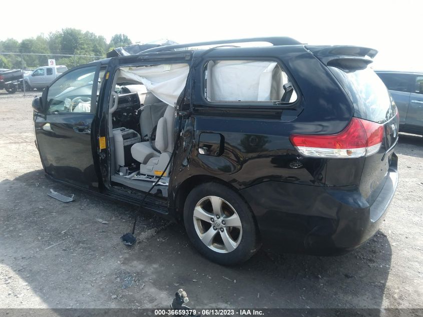 2013 TOYOTA SIENNA LE - 5TDKK3DC6DS291941