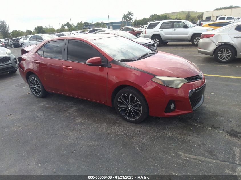 2014 TOYOTA COROLLA L/LE/S/S PLUS/LE PLUS - 5YFBURHE7EP077558