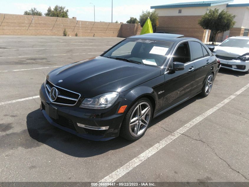 2014 MERCEDES-BENZ C-CLASS C 63 AMG - WDDGF7HB9EA950862