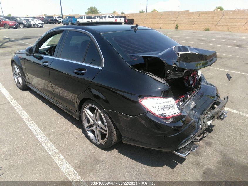 2014 MERCEDES-BENZ C-CLASS C 63 AMG - WDDGF7HB9EA950862