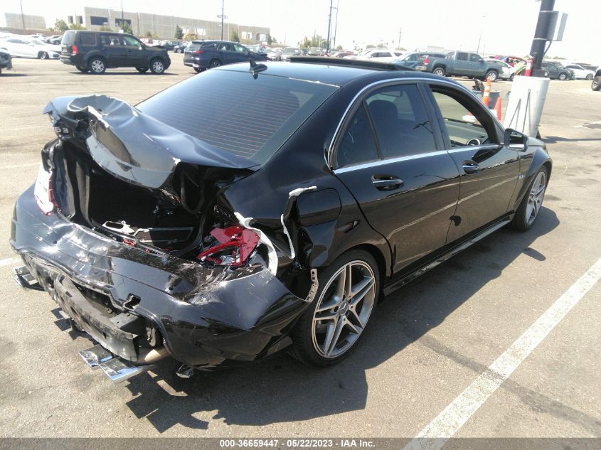 2014 MERCEDES-BENZ C-CLASS C 63 AMG - WDDGF7HB9EA950862