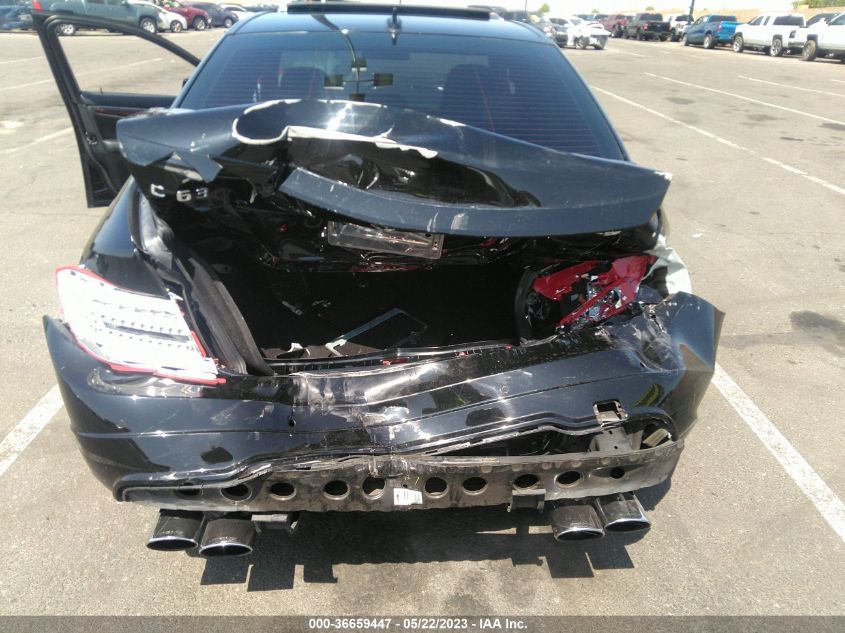 2014 MERCEDES-BENZ C-CLASS C 63 AMG - WDDGF7HB9EA950862