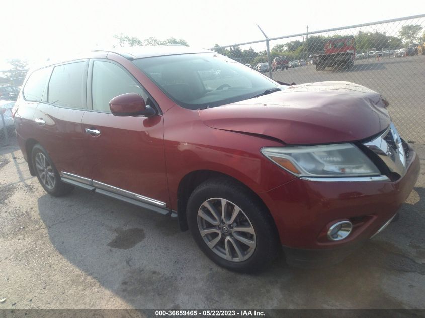 2014 NISSAN PATHFINDER S/SV/SL/PLATINUM - 5N1AR2MM6EC699297