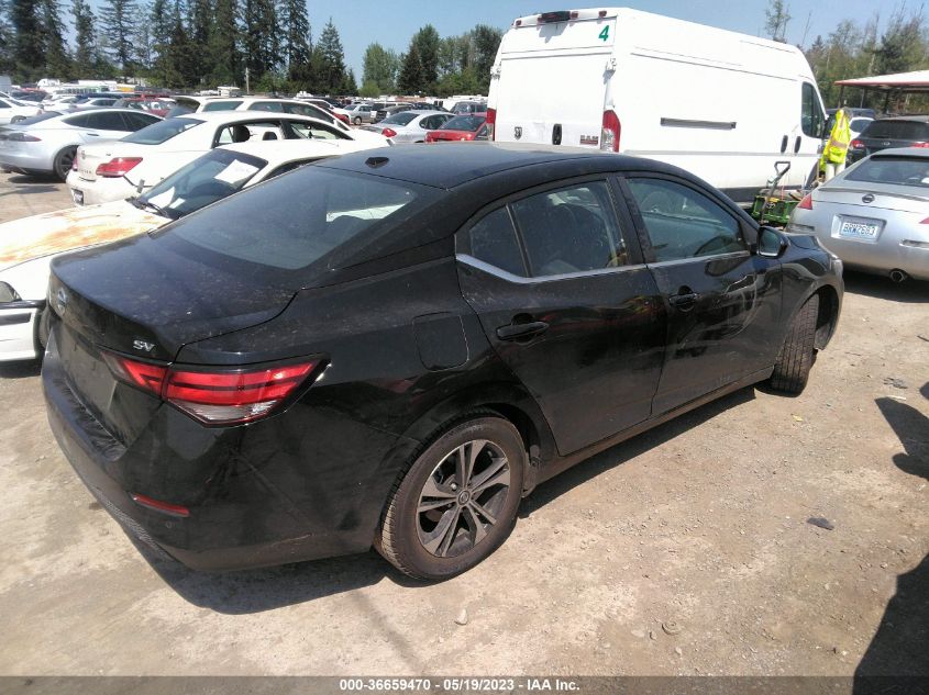 2021 NISSAN SENTRA SV - 3N1AB8CV6MY254573