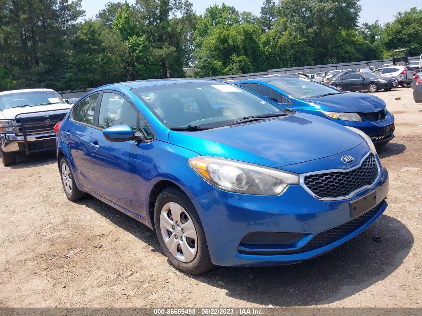 2014 KIA FORTE LX - KNAFK4A68E5048836
