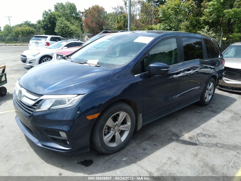 2020 HONDA ODYSSEY EX-L - 5FNRL6H76LB063953