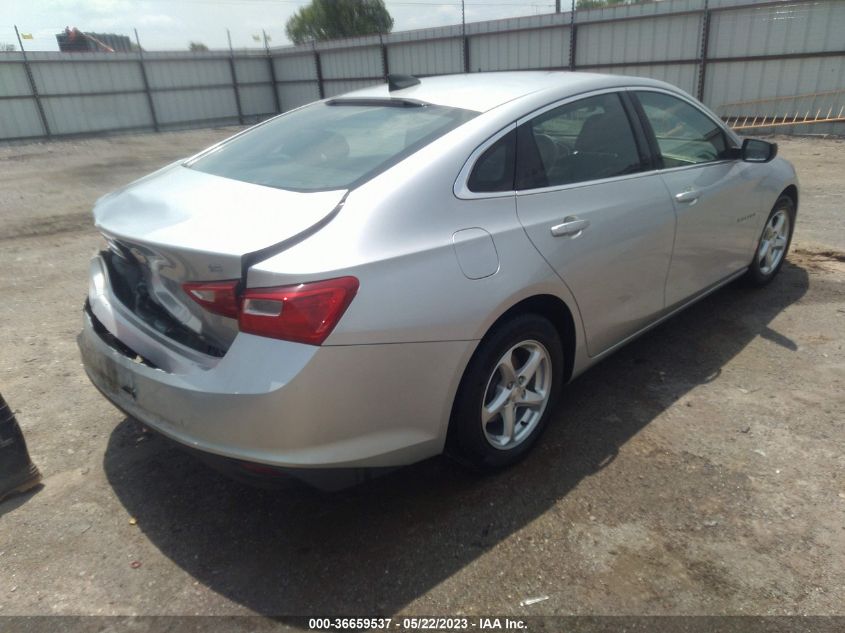 2016 CHEVROLET MALIBU LS - 1G1ZB5STXGF296070