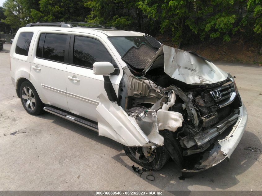 2013 HONDA PILOT TOURING - 5FNYF4H91DB026254