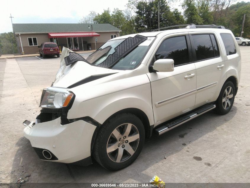 2013 HONDA PILOT TOURING - 5FNYF4H91DB026254