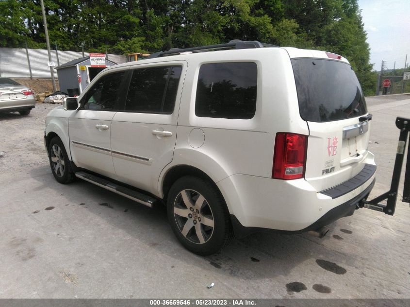 2013 HONDA PILOT TOURING - 5FNYF4H91DB026254