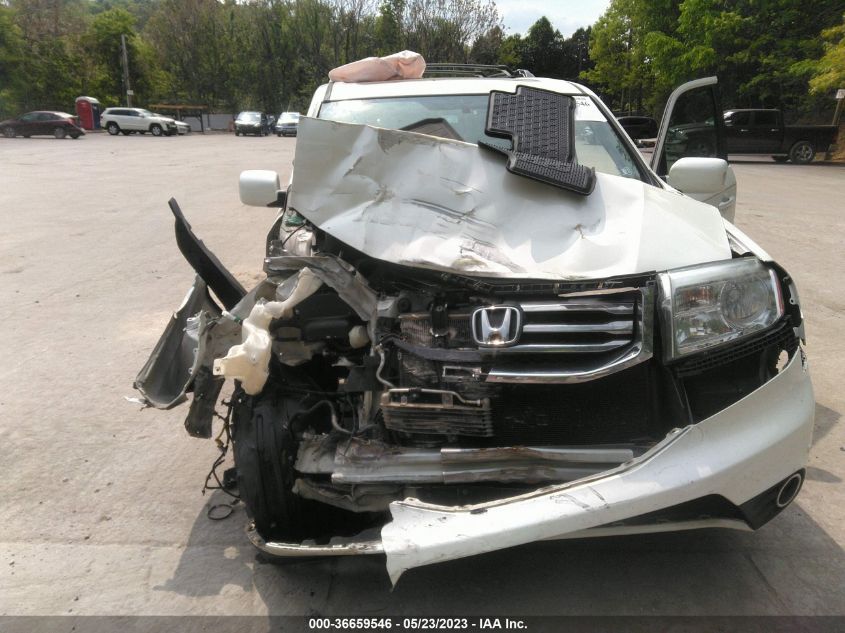 2013 HONDA PILOT TOURING - 5FNYF4H91DB026254