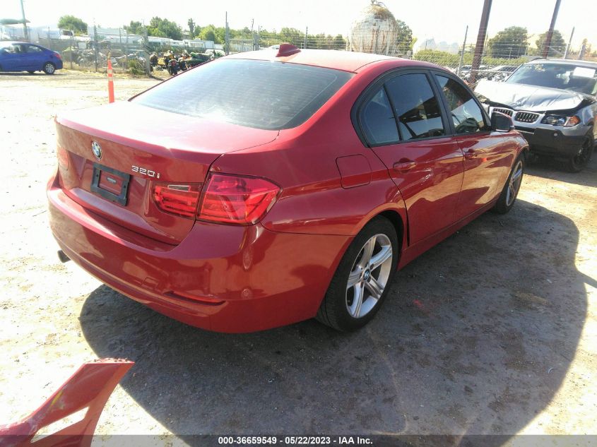 2013 BMW 3 SERIES 320I - WBA3B1C54DK129077