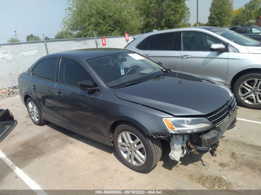 2015 VOLKSWAGEN JETTA SEDAN 2.0L S - 3VW2K7AJ8FM231265