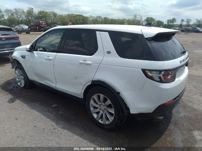 2016 LAND ROVER DISCOVERY SPORT SE - SALCP2BG0GH594799