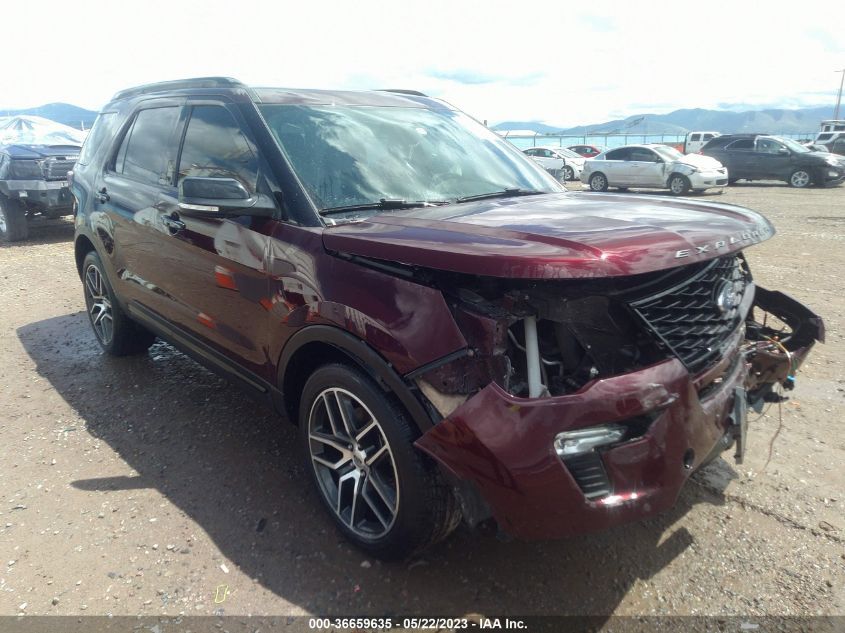 2018 FORD EXPLORER SPORT - 1FM5K8GT3JGC55907
