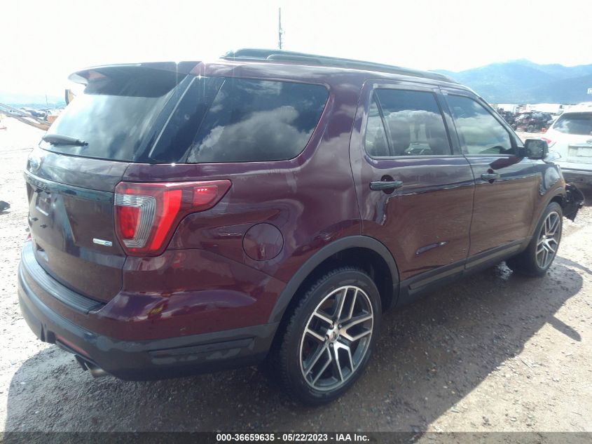 2018 FORD EXPLORER SPORT - 1FM5K8GT3JGC55907