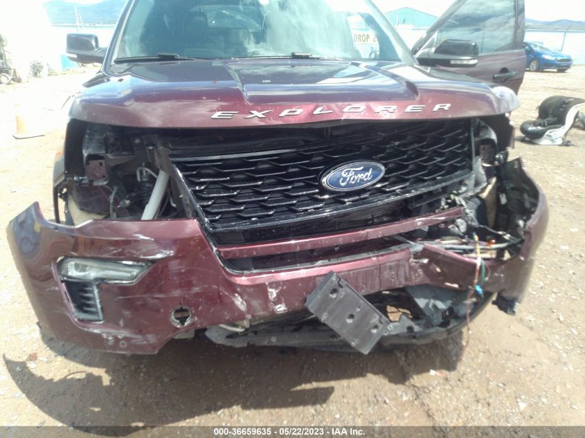 2018 FORD EXPLORER SPORT - 1FM5K8GT3JGC55907