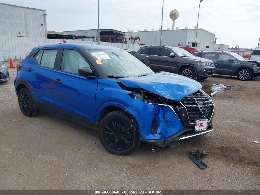 2022 NISSAN KICKS S - 3N1CP5BV3NL490106