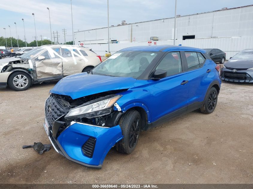 2022 NISSAN KICKS S - 3N1CP5BV3NL490106