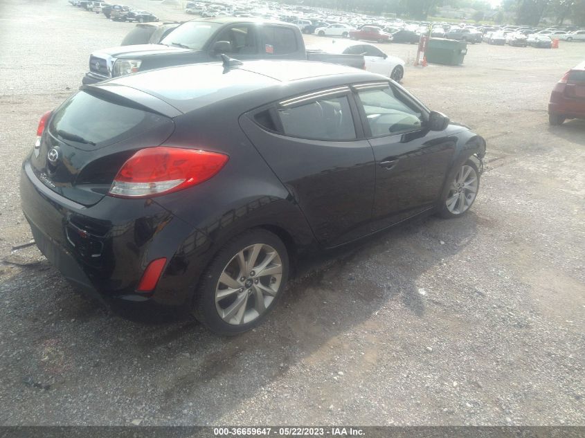 2017 HYUNDAI VELOSTER - KMHTC6AD1HU317987