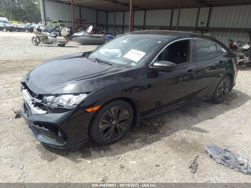 2019 HONDA CIVIC HATCHBACK EX - SHHFK7H62KU201293