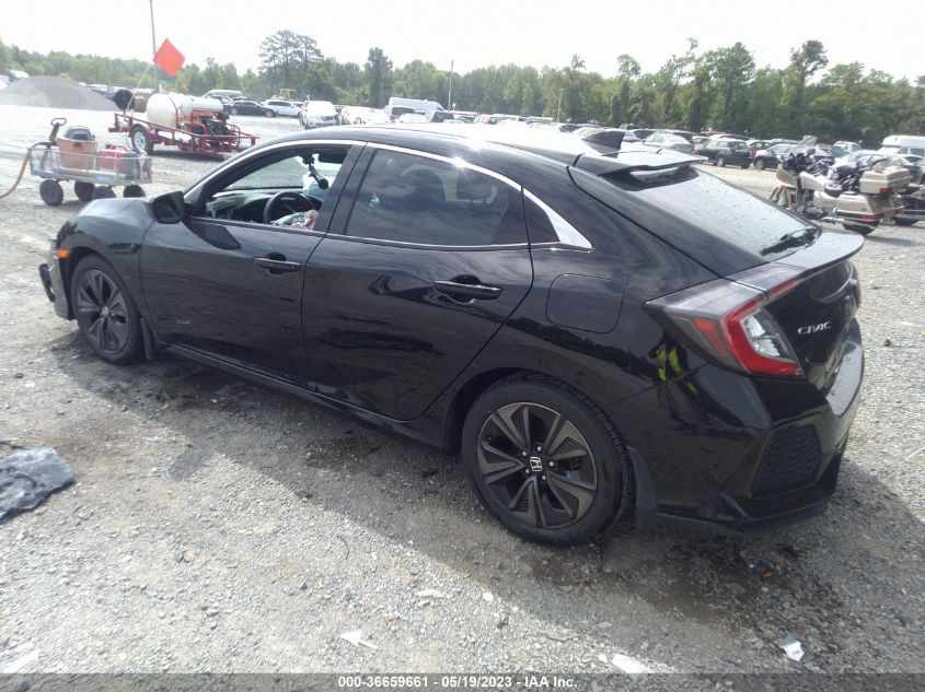 2019 HONDA CIVIC HATCHBACK EX - SHHFK7H62KU201293