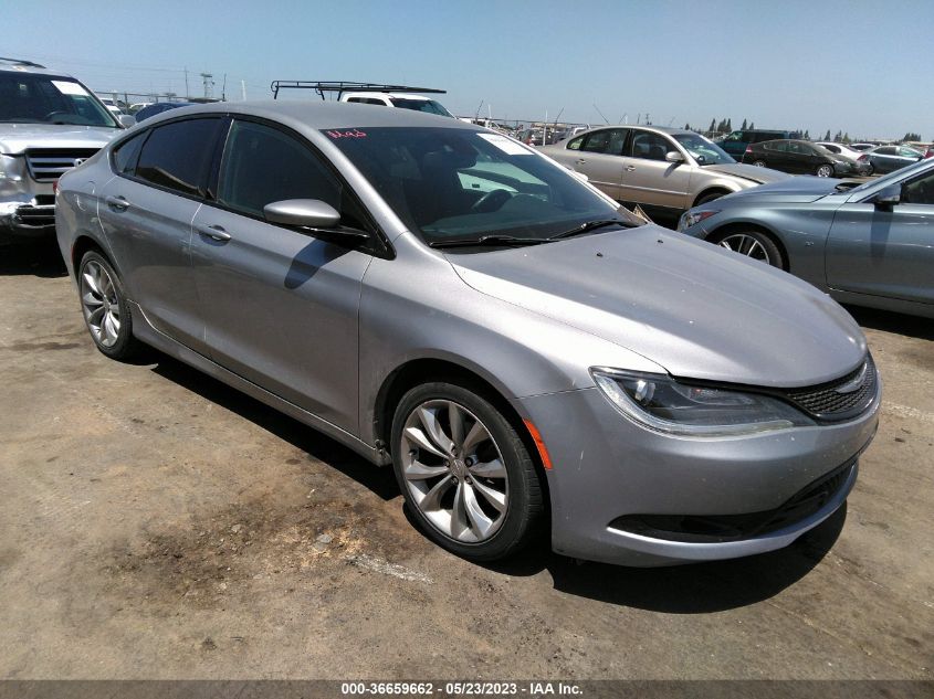 2015 CHRYSLER 200 S - 1C3CCCBB8FN676135
