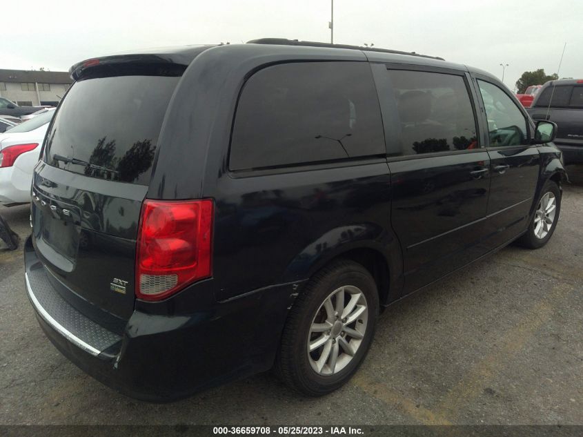 2014 DODGE GRAND CARAVAN SXT - 2C4RDGCG4ER154432