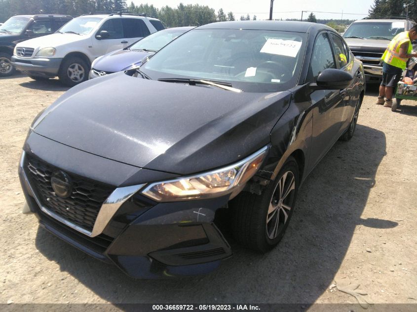 2021 NISSAN SENTRA SV - 3N1AB8CV1MY256036