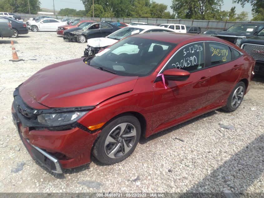 2020 HONDA CIVIC SEDAN LX - 19XFC2F65LE002735