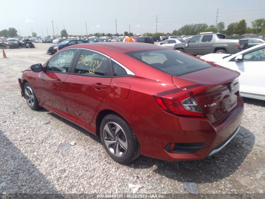 2020 HONDA CIVIC SEDAN LX - 19XFC2F65LE002735