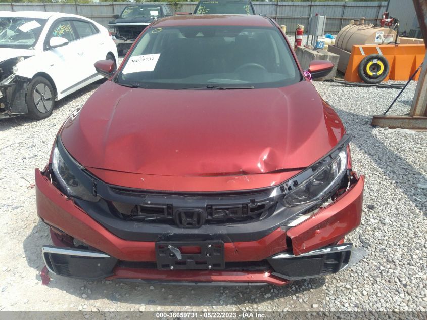 2020 HONDA CIVIC SEDAN LX - 19XFC2F65LE002735