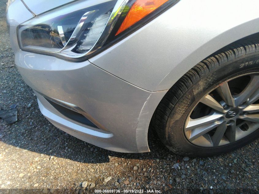2015 HYUNDAI SONATA 2.4L SE - 5NPE24AF5FH165967