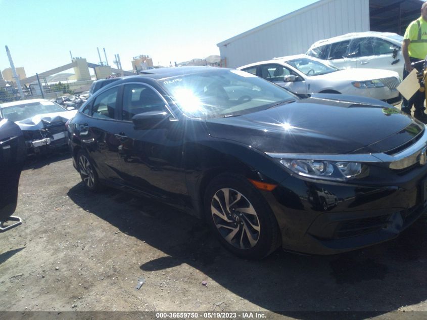 2017 HONDA CIVIC SEDAN EX - 2HGFC2F74HH563417