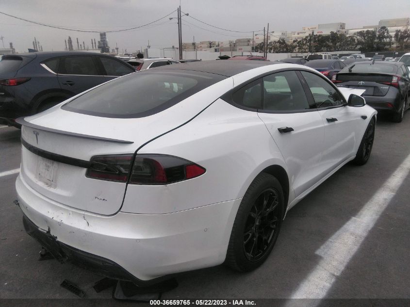 2021 TESLA MODEL S PLAID - 5YJSA1E63MF449690