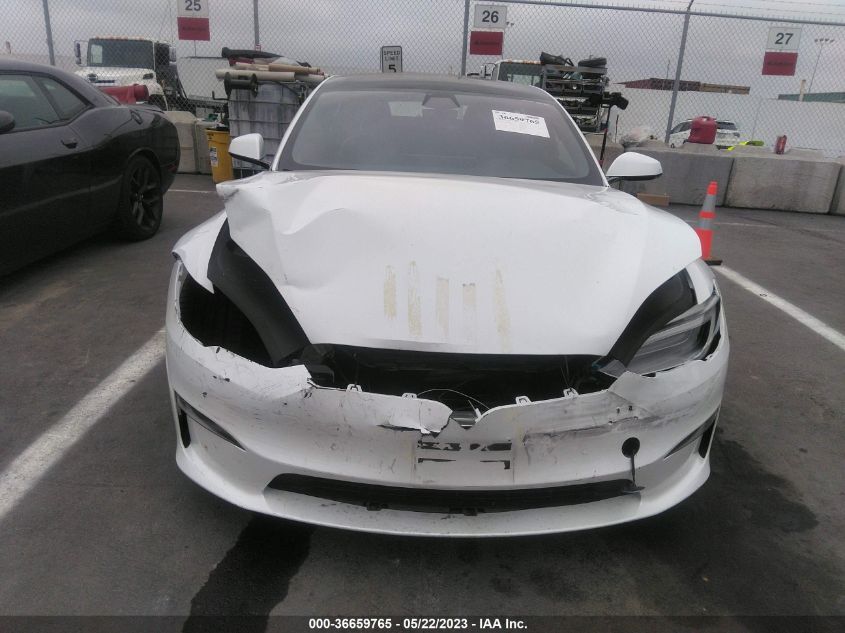 2021 TESLA MODEL S PLAID - 5YJSA1E63MF449690
