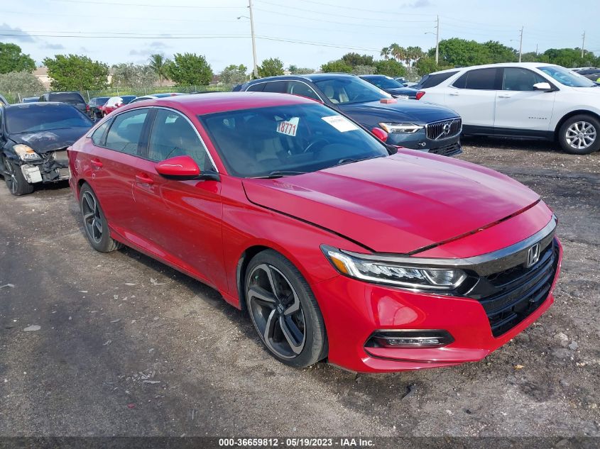 2019 HONDA ACCORD SEDAN SPORT 1.5T - 1HGCV1F36KA052575