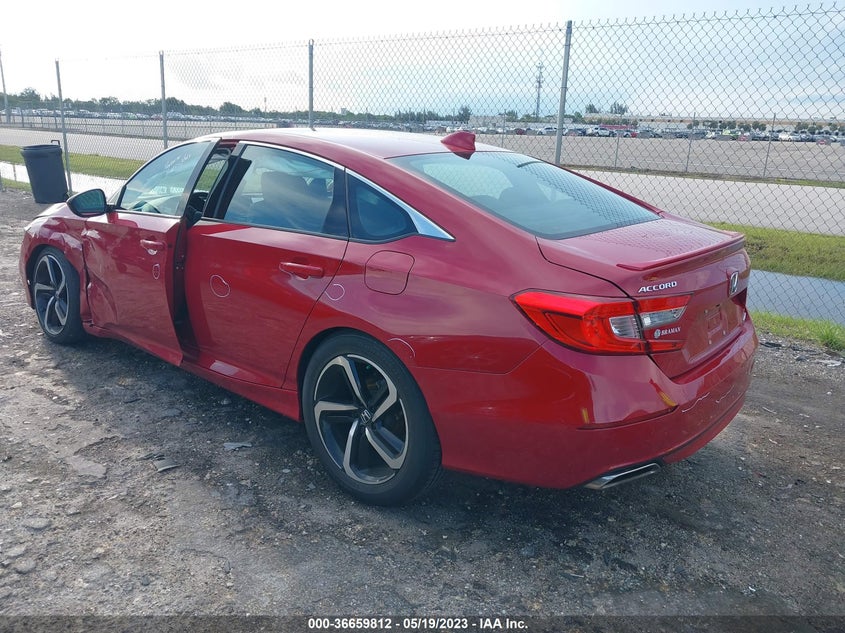 VIN 1HGCV1F36KA052575 2019 HONDA ACCORD SEDAN SPORT 1.5T