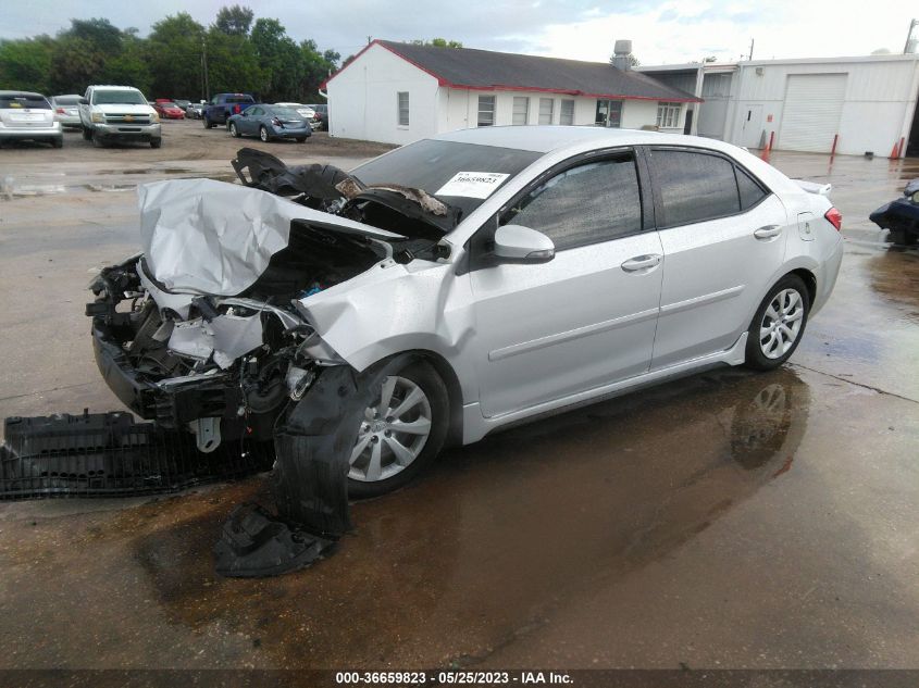 2017 TOYOTA COROLLA L/LE/XLE/SE - 2T1BURHE5HC940734