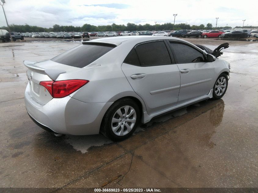 2017 TOYOTA COROLLA L/LE/XLE/SE - 2T1BURHE5HC940734